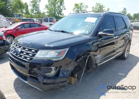 2016 Ford Explorer Limited z USA, uszkodzony, nr VIN 1FM5K8F88GGA87736
